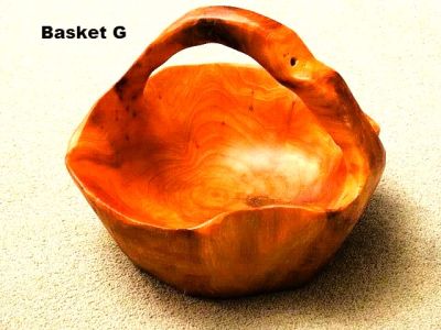 Tree Root Fruit Basket / Bowl Basket G