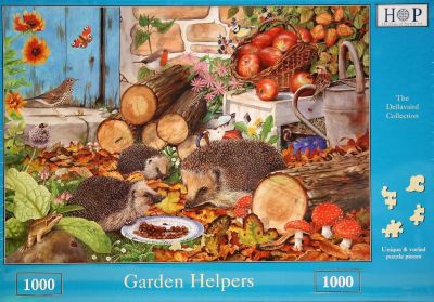 Garden Helpers 1000 Piece Jigsaw Puzzle