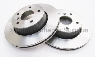 Brake Disc Pair Vented Front NTC8780