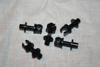 Land Rover Series and Defender Single 1/4" Plastic Pipe Clip Various Applications Pack x5 79123