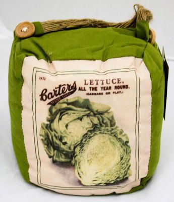 Fabric Doorstop in two styles Tomato or Lettuce GM168