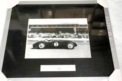 The Goodwood 9 hours Stirling Moss Framed Photo