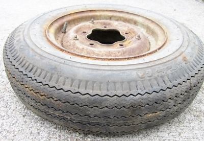 Goodyear G8 7.00 14 Tyre On Rim (Collection Only)