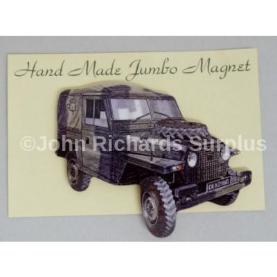 Handmade wooden Jumbo Magnet Land Rover Lightweight Series 2A