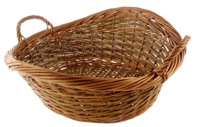 Luxury Wicker Roll Top Wash Basket HH012