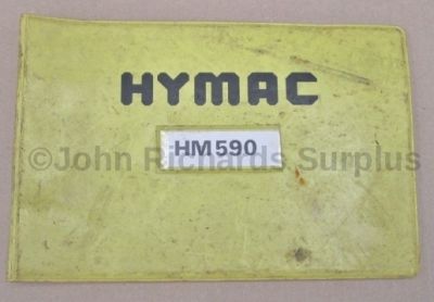 Hymac HM590 Excavator Operation & Maintenance Handbook