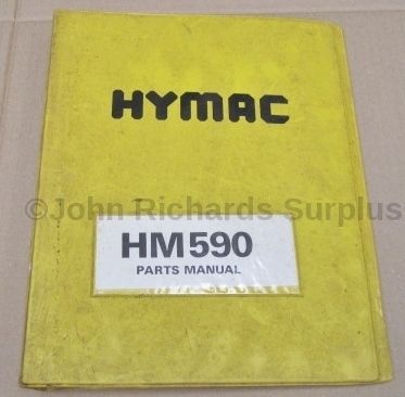 Hymac HM590 Excavator Parts Manual