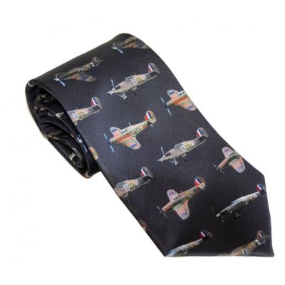 Novelty RAF Hawker Hurricane Polyester Tie 