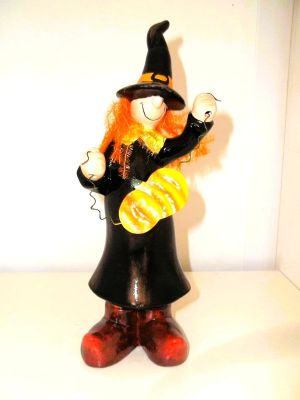 Comical Decorative Halloween Witch Ornament HW19