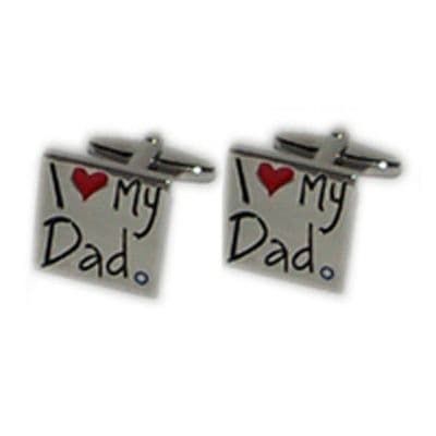Dad Novelty Cufflinks Fathers Day 3 Types A, B or C