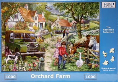 Orchard Farm 1000 Piece Jigsaw Puzzle Land Rover Series 1