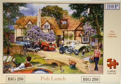 Pub Lunch Big 250 Piece Jigsaw Puzzle 