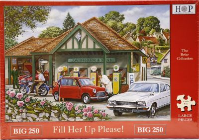 Fill Her Up Please! Big 250 Piece Jigsaw Puzzle 