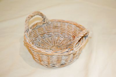 Provence Small Round Wicker Basket PR022
