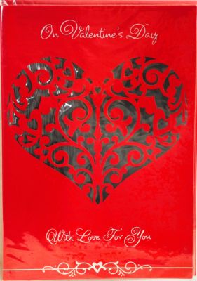 Valentines Day Card With Love For You Free P&P HAV270V61