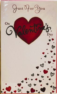 Valentines Day Card Just For You Free P&P HAV261V61