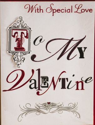 Valentines Day Card With Special Love Free P&P HAV278V61