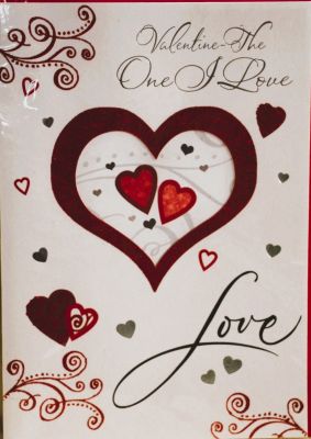 Valentines Day Card The One I Love Free P&P HAV245V97