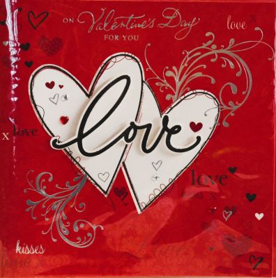 Valentines Day Card Love Kisses Free P&P HAV246V61
