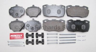 Brake Pad Set & Fitting Kits Front & Rear 90 JRS006