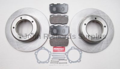 Brake Disc & Pad Set With Fitting Kit Front JRS013