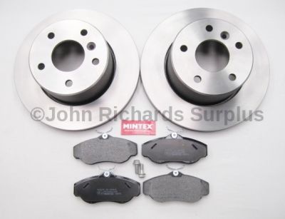 Brake Disc & Pad Set Front JRS021