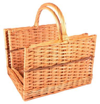 Luxury Open Ended Log Basket in 2 Sizes L003