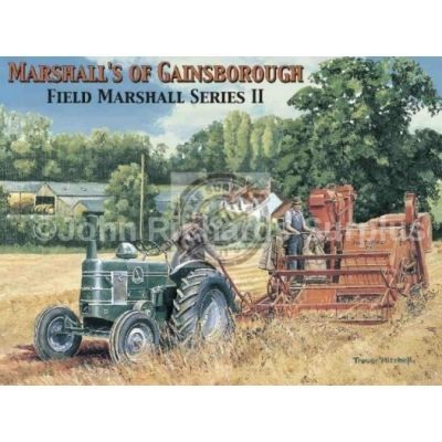 Large Metal wall sign Field Marshall series 2 Tractor