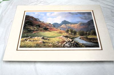 Limited Edition Print of 'The Beck Langdale Valley' by Paul Harley 