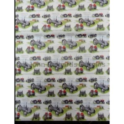 Gift wrapping paper Ferguson Tractors 5 sheets per pack