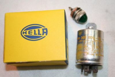 Hella 24volt indicator relay &amp; warning lamp 4NM 001 809-4
