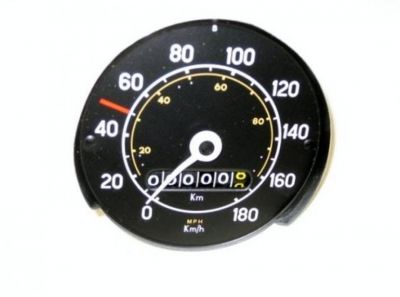 Ford Escort MK1 speedometer head KM/Hour