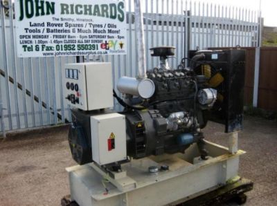 Stamford Deutz Powered 27.5 KVA 3 Phase Generator