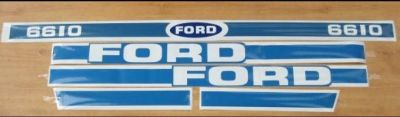 Ford Tractor 6610 decal set