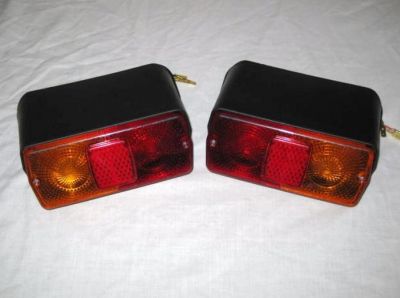 Ford tractor rear lamp pair