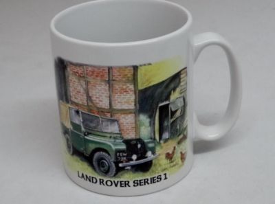 Classic China Durham Mug Land Rover Series 1