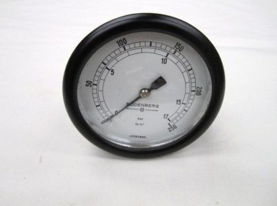 Budenberg Pressure Gauge 0-250 Lb/In2 12211 6685-99-137-4807