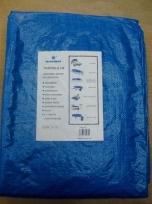 Marksman Blue Polyethylene Tarpaulin 18'x24'