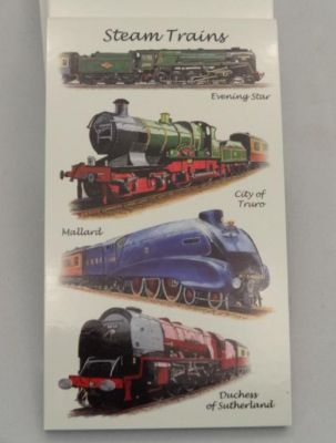 Pocket notebook Classic Steam Trains