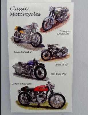 Pocket notebook Classic Motorcycles