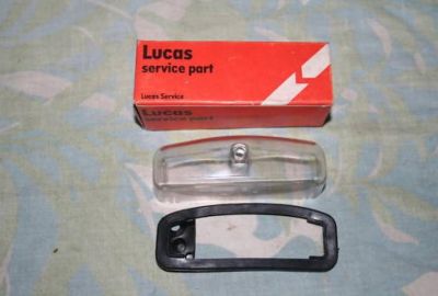 Lucas plastic lens for number plate lamp 54594119