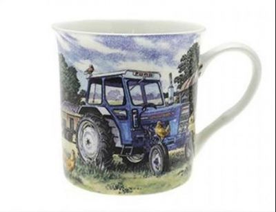 Fine Art mug Ford 4000 Tractor on the farm
