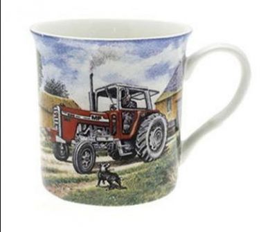 Fine Art Fine China Mug Massey Ferguson 595 Tractor