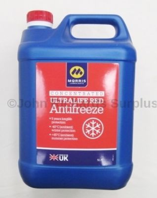 Antifreeze Concentrated Ultralife Red 5 Litre