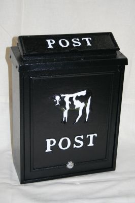 Arboria Garden Decor Post Box 2 Styles Cow or Cockerel 