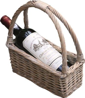 Luxury Provence Wicker Wine Bottle Cradle PR001