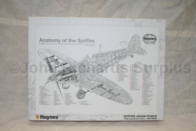 1000 piece Anatomy of a World War 2 Spitfire jigsaw puzzle 