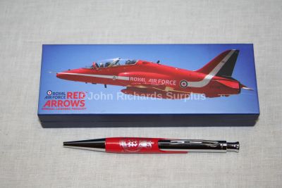 RAF Red Arrows Pen with Team Crest in Presentation Box