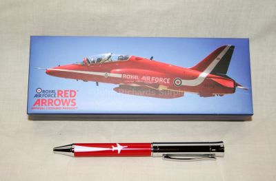 RAF Red Arrows Pen with Silhouette in Presentation Box