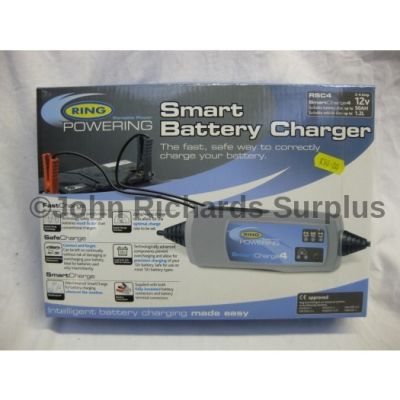 Ring 12 Volt 2-4 Amp Smart Battery Charger RSC-4